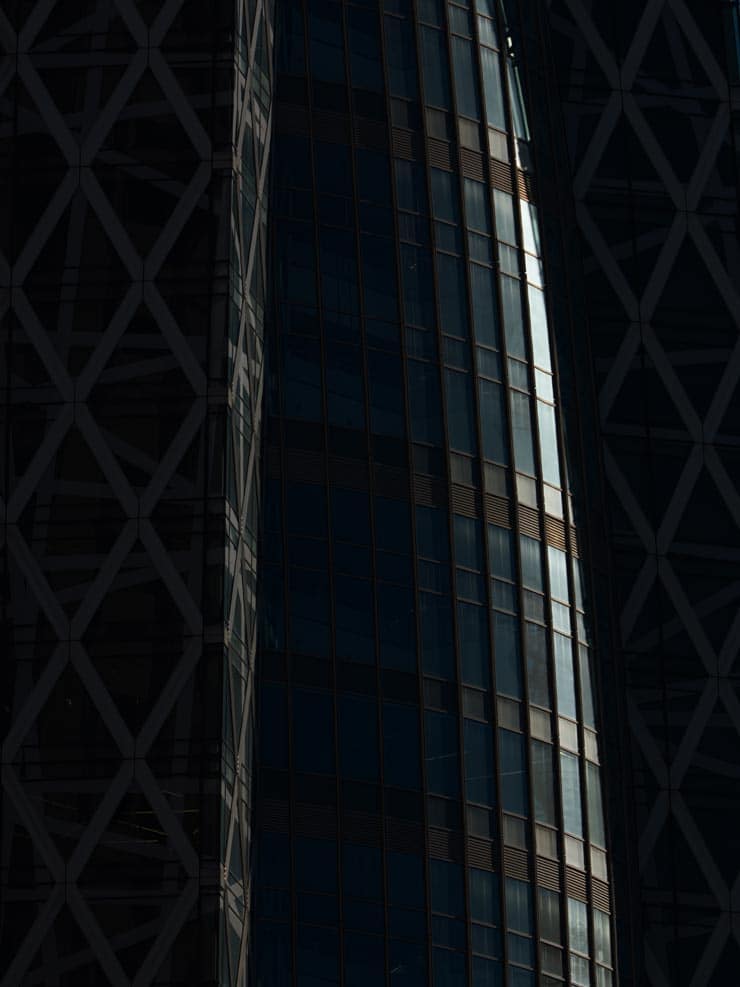 Panasonic LUMIX S 100-500mm F5-7.1 O.I.S.作例：高層ビル