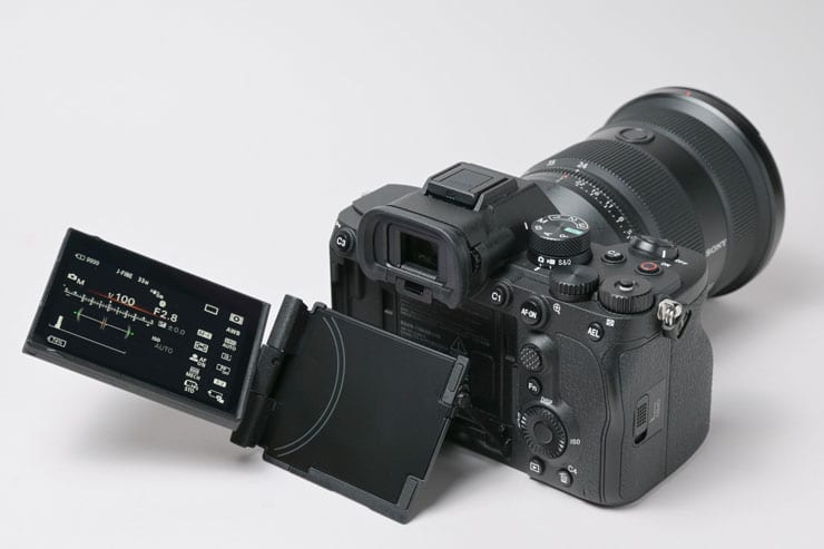 SONY α7 V 本体：モニタ