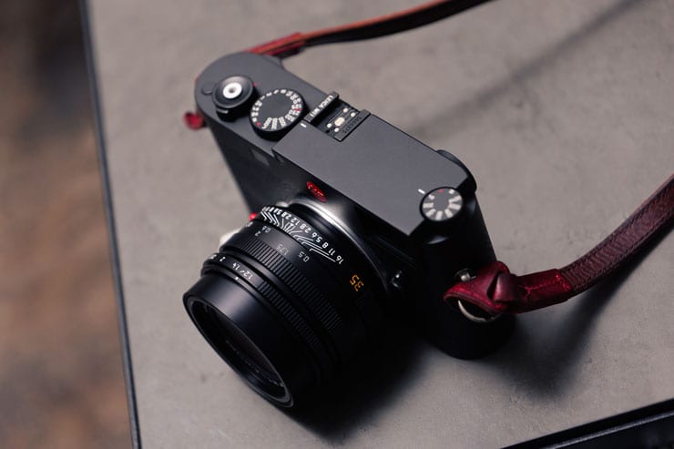 Leica ノクティルックスM F1.2/35mm ASPH.を装着したLeica 