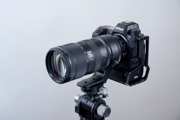 Nikon Z9に装着したNikon NIKKOR Z 70-200mm f/2.8 VR S II