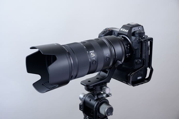 Nikon Z9に装着したNikon NIKKOR Z 70-200mm f/2.8 VR S II