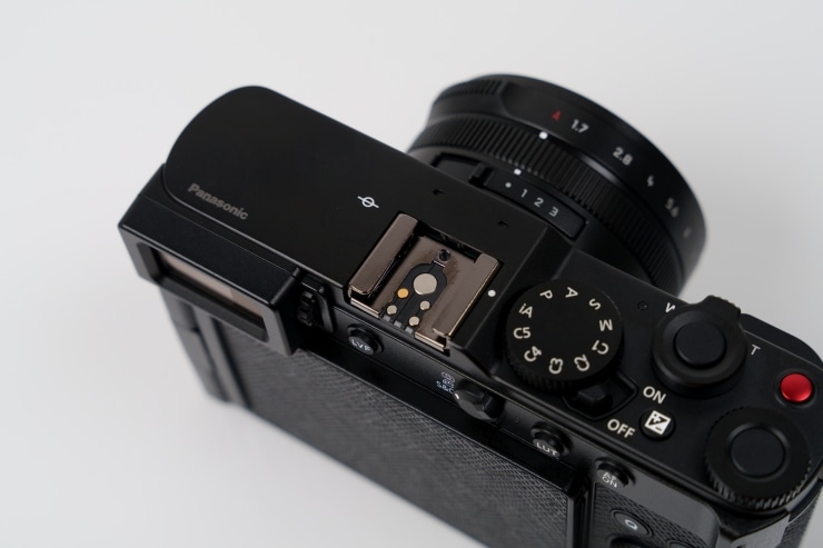 Panasonic LUMIX L10のホットシュー画像