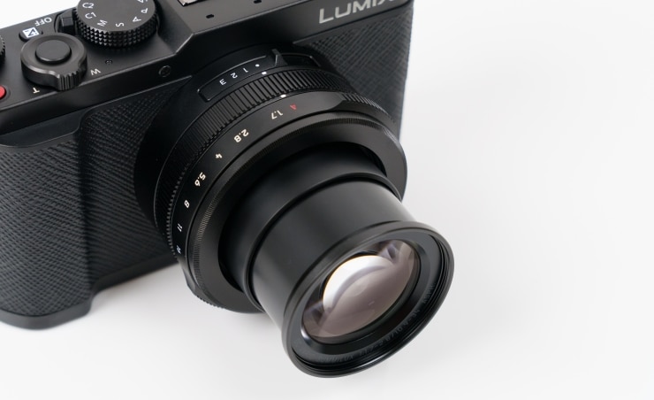 Panasonic LUMIX L10のレンズ画像