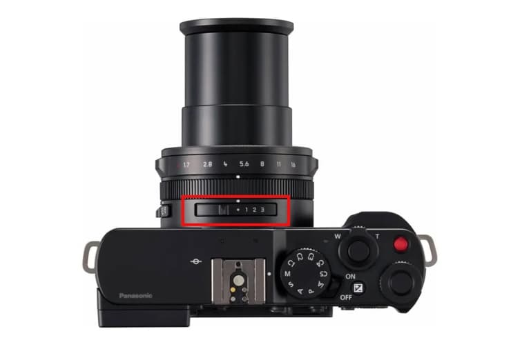Panasonic LUMIX L10のステップズーム画像