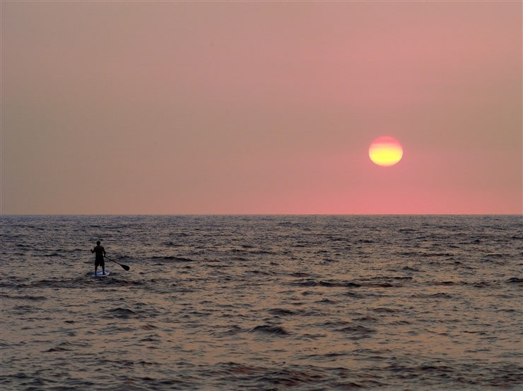 ハワイの海