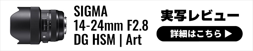 SIGMA (シグマ) 14-24mm F2.8 DG HSM | Art 実写レビュー