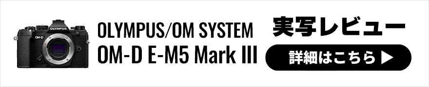 軽量な一眼デジタルカメラ OLYMPUS（オリンパス） OM-D E-M5 Mark III を登山で試す