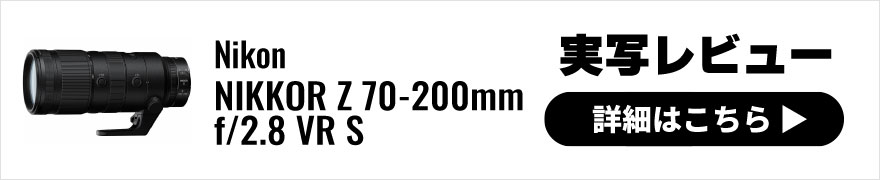 Nikon(ニコン) NIKKOR Z 70-200mm f/2.8 VR S 実写レビュー