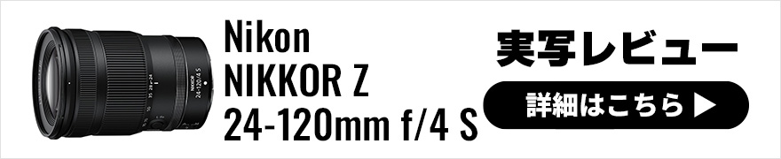 Nikon（ニコン） NIKKOR Z 24-120mm f/4 S 実写レビュー