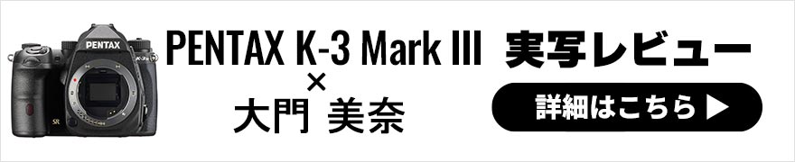 PENTAX K-3 Mark III レビュー × 大門美奈 | 一眼レフK-3 Mark IIIで記録する湘南の夏
