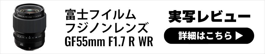 FUJIFILM GF55mmF1.7 R WR レビュー × 曽根原 昇 | 自然で柔らかく美しいボケ味が魅力の標準単焦点レンズ
