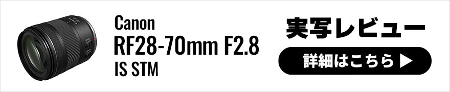  Canon RF28-70mm F2.8 IS STM レビュー × 伊藤 亮介｜超軽量小型大口径ズームレンズが登場 