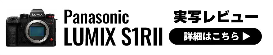 Panasonic LUMIX S1RII 実写レビュー × 三井公一｜高い性能を機動性高いボディで包んだスキのないLマウント機