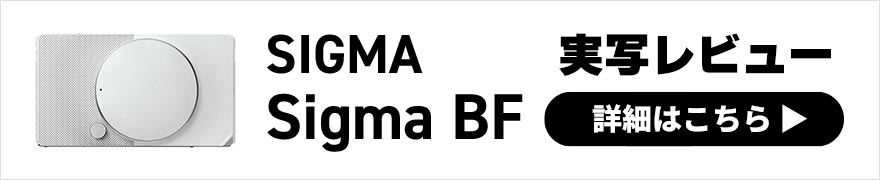 SIGMA BF 実写レビュー × 写真家 サトウヒトミ | デザインと機能性を兼ね備えたカメラ