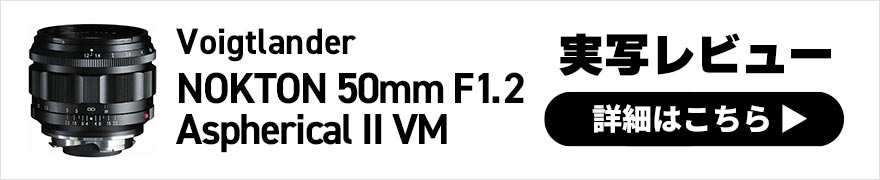 Voigtlander NOKTON 50mm F1.2 Aspherical II VM 実写レビュー×写真家 高橋俊充 | 溶けるようなボケから生まれる美しい世界