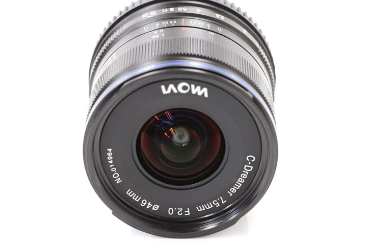 LAOWA 7.5mm F2 MFT画像