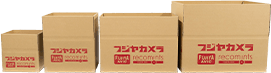 専用の段ボールのイメージ