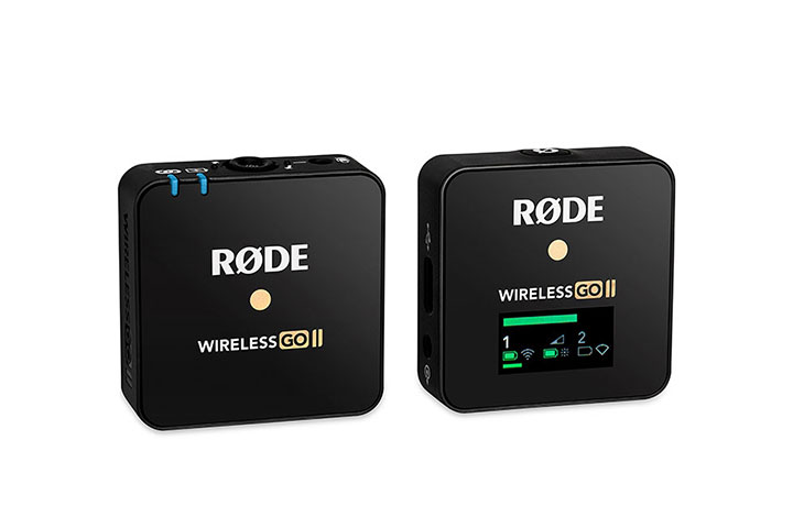 RODEのワイヤレスマイク画像