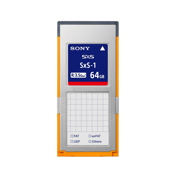 SBS-64G1B SXSメモリーカード SxS-1 64GB