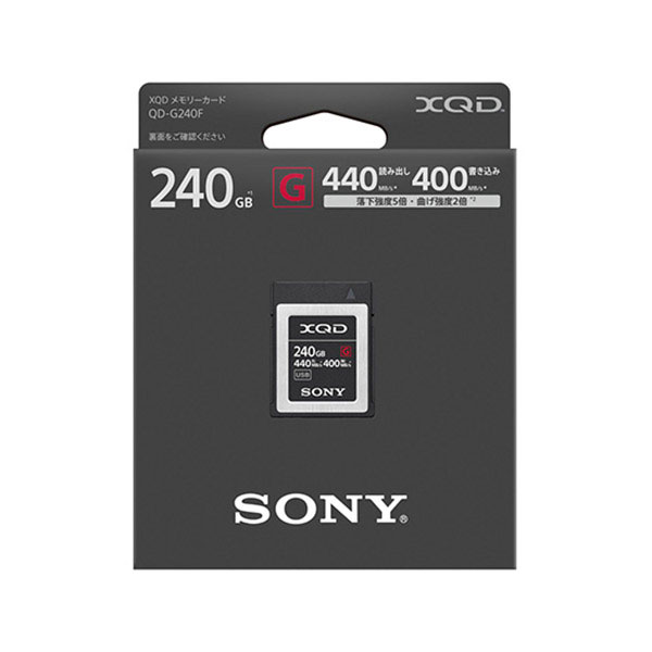 XQDメモリーカード Gシリーズ 240GB QD-G240F