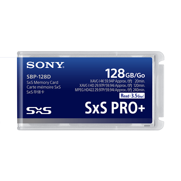 SxS PRO+ SBP-128D 128GB SXSメモリーカード