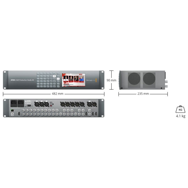 ATEM 2 M/E Production Studio 4K