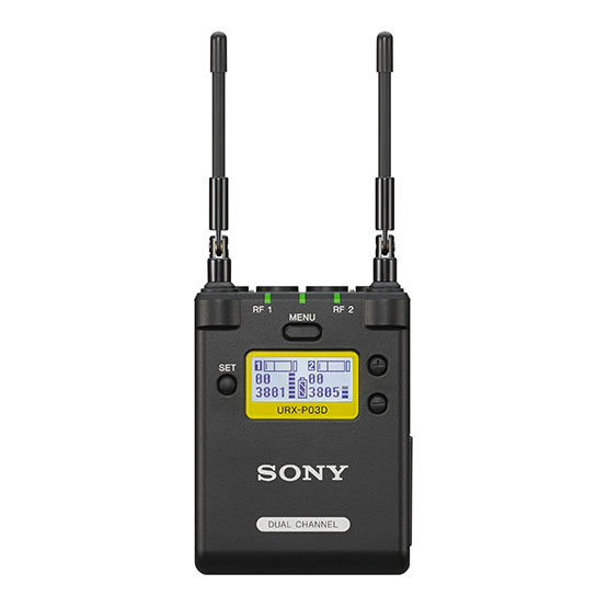 URX-P03D UHFシンセサイザーダイバーシティチューナー