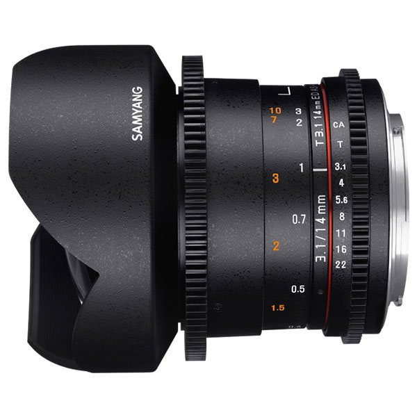 14mm T3.1 VDSLR ED AS IF UMC II キヤノンEFマウント