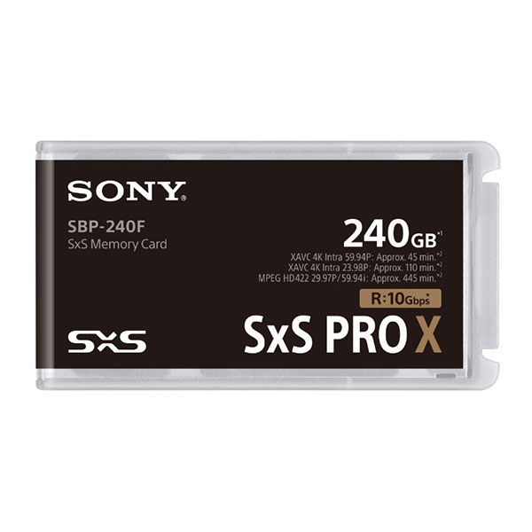 SBP-240F [SXSメモリーカード SxS PRO X 240GB]