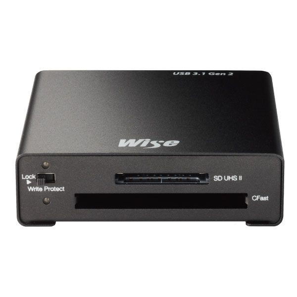 Wise CSD2 コンボカードリーダー USB 3.1 Type-C AMU-WA-CRS08