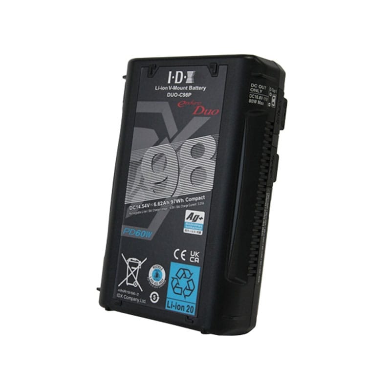 DUO-C98P Vマウントタイプリチウムイオンバッテリー