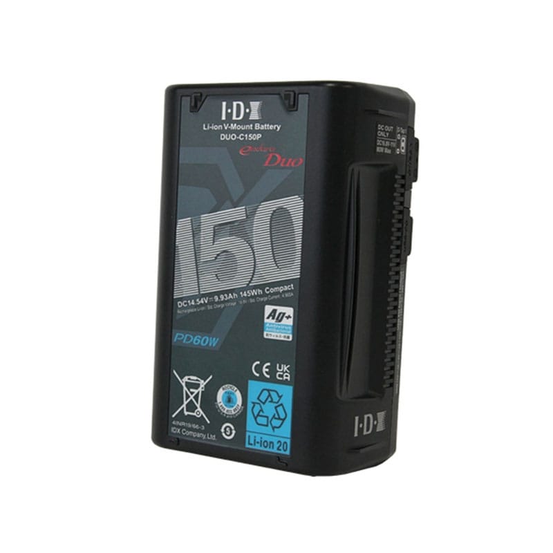 DUO-C150P Vマウントタイプリチウムイオンバッテリー