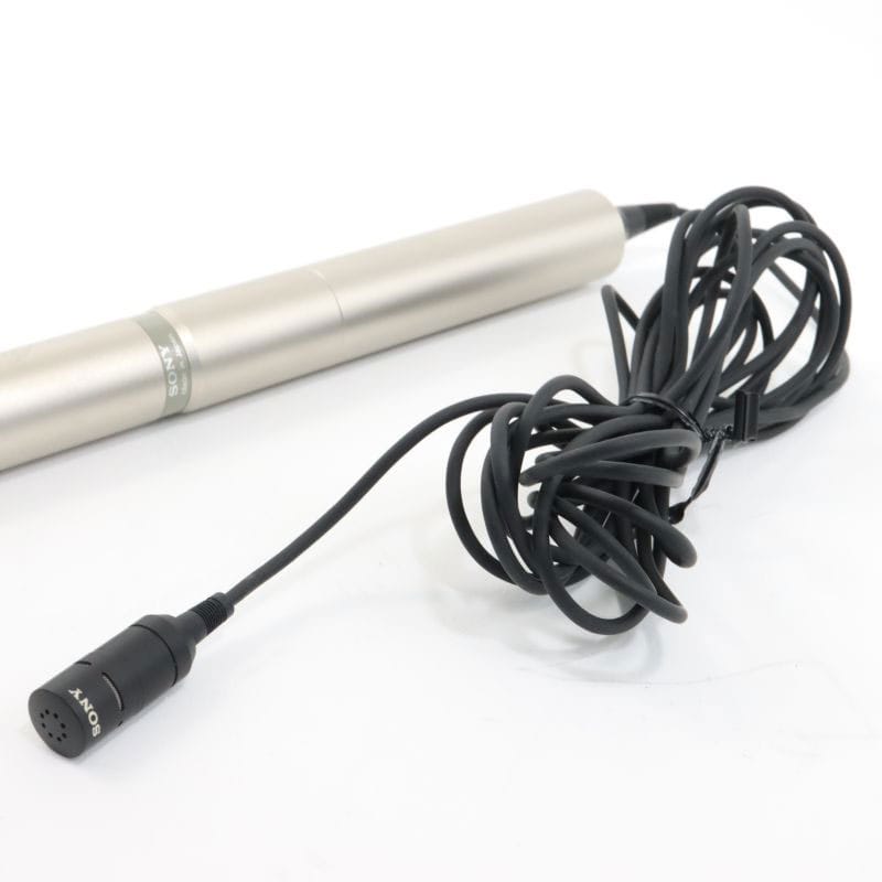 SONY ECM-66B ラベリアマイク コンデンサーマイク ピンマイク 有線