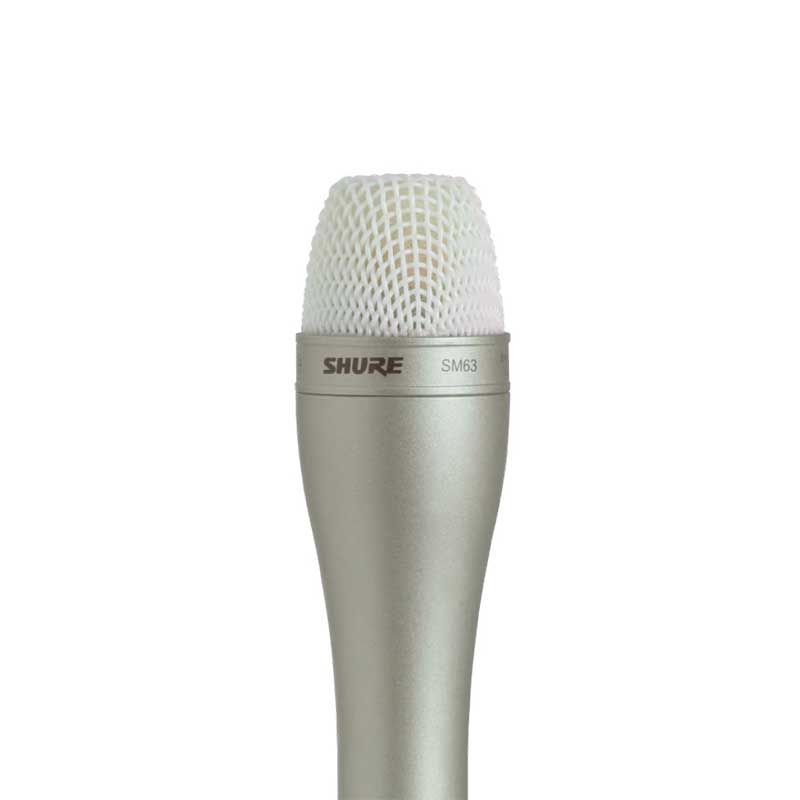 インタビュー・マイクロホン シルバー SM63L-X