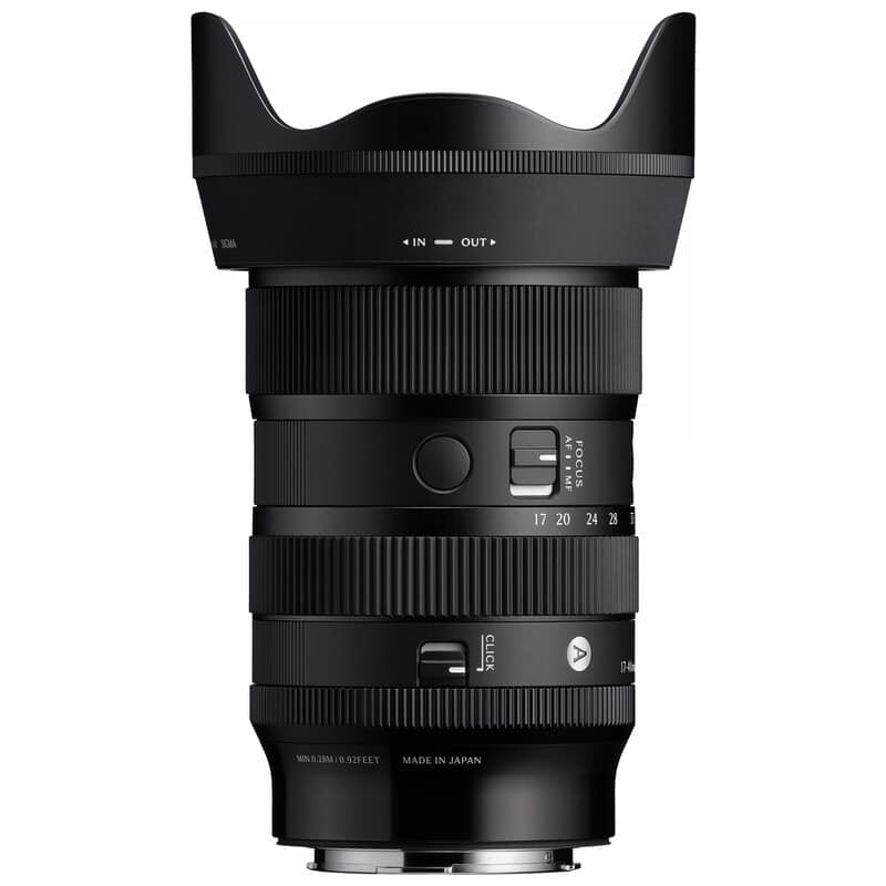 17-40mm F1.8 DC | Art Lマウント（2025年7月10日発売予定）