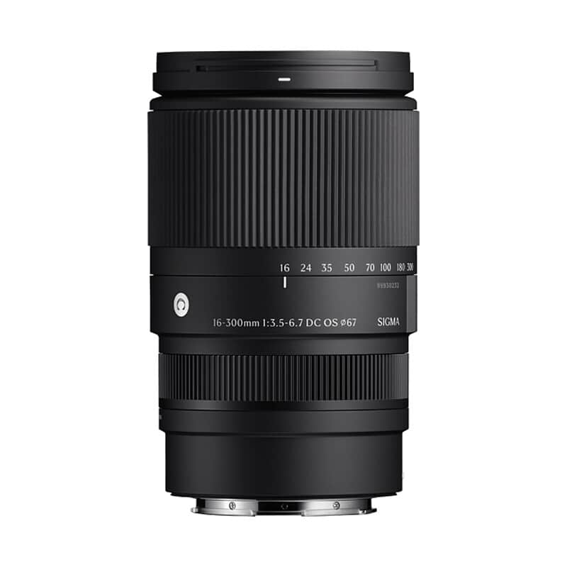 Sigma 16-300mm F3.5-6.7 DC OS | Contemporary キヤノンRFマウント（2025年5月15日発売予定）