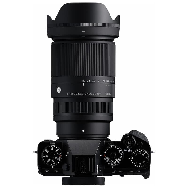 Sigma 16-300mm F3.5-6.7 DC OS | Contemporary 富士フイルムXマウント（2025年5月15日発売予定）