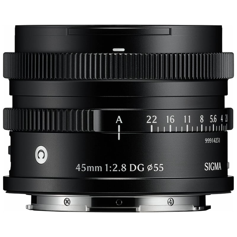 Sigma 45mm F2.8 DG | Contemporary Lマウント ブラック