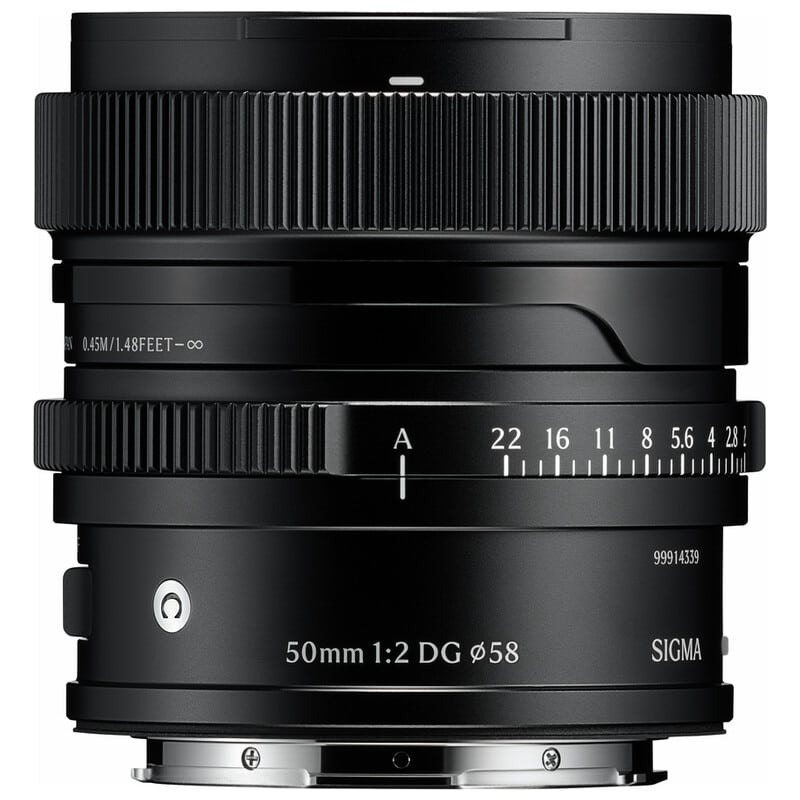 Sigma 50mm F2 DG | Contemporary Lマウント ブラック