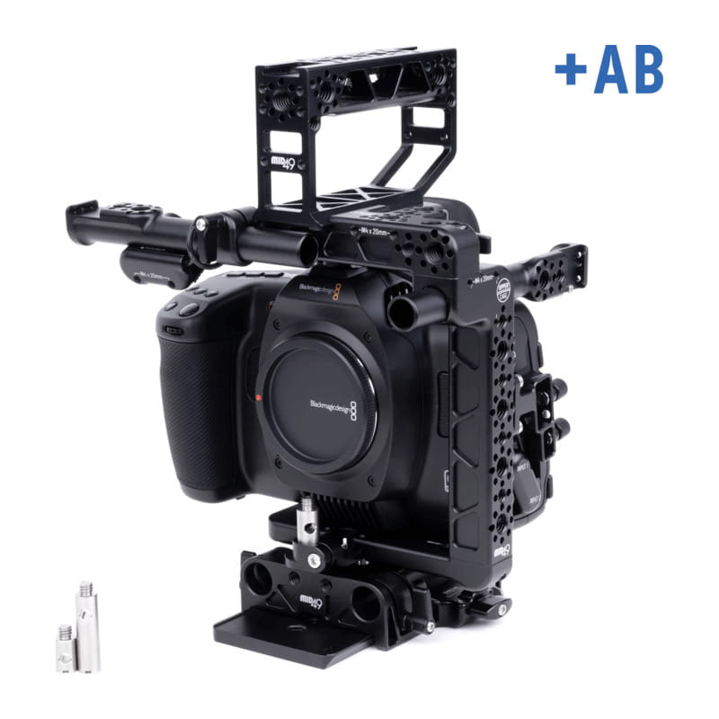 Base Kit for Blackmagic Cinema Camera 6K + Audio Breakout AB-6 M49-KTB-BMD-P6KAB