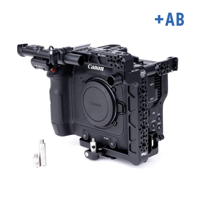 Upper Cage for Canon C70 + Audio Breakout AB-4 M49-CAG-CAN-C70AB