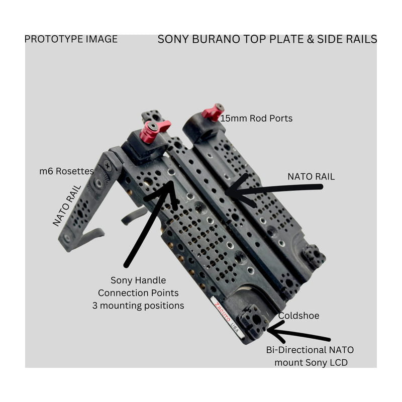 トッププレート (Sony Burano用) Z-SBTP