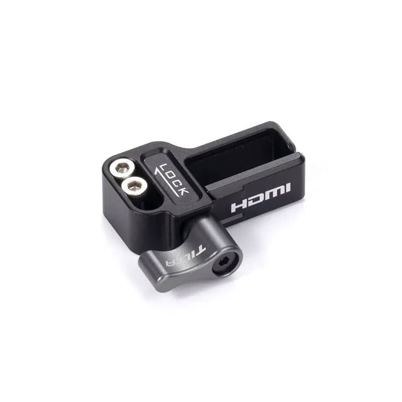 HDMI Clamp Attachment for Panasonic GH6 - Black TA-T15-CC1-B