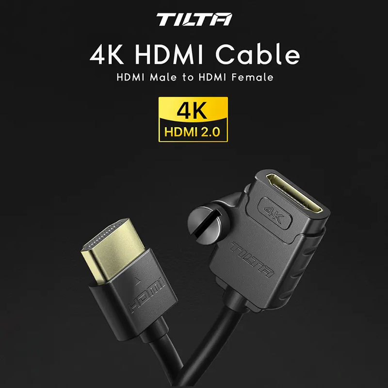 HDMI Male to HDMI Female Cable (17cm) TCB-HDM-HDF-17