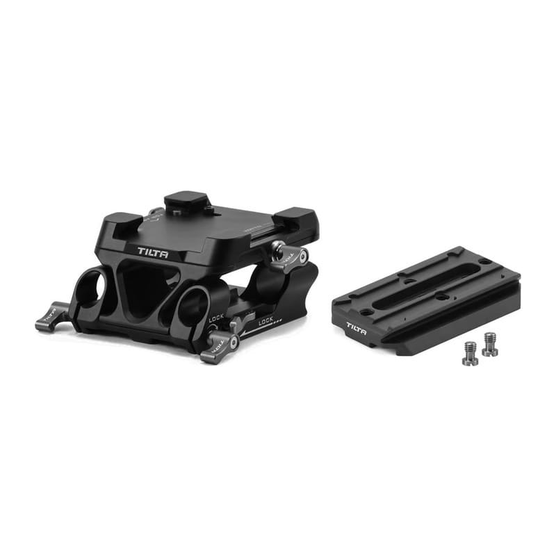Tilta 15mm LWS Arca Manfrotto Dual Baseplate Kit - Black TA-DBPK-B