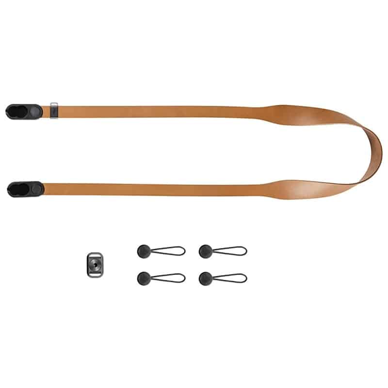 フォーム レザー カメラストラップ スタンダード タン LRS-ST-BN-1