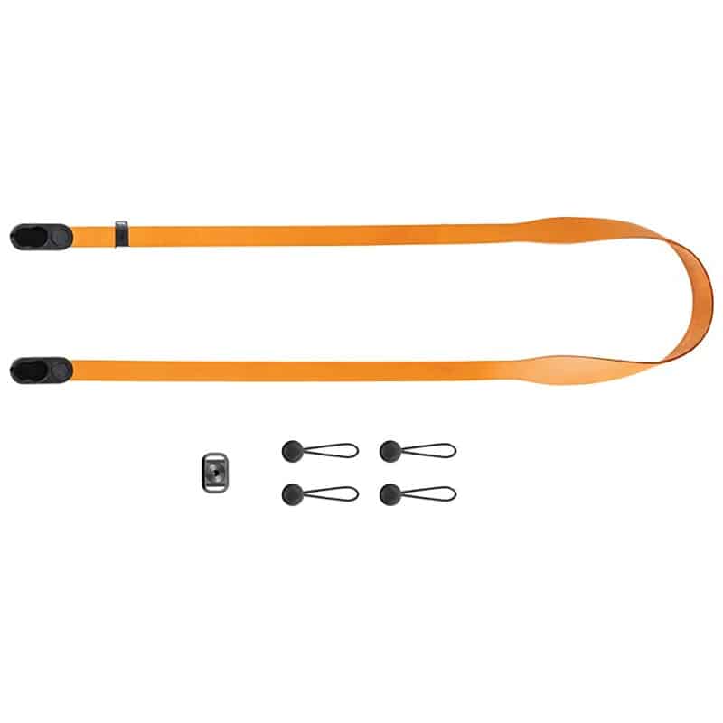 フォーム レザー カメラストラップ ロング アンバー LRS-L-AM-1