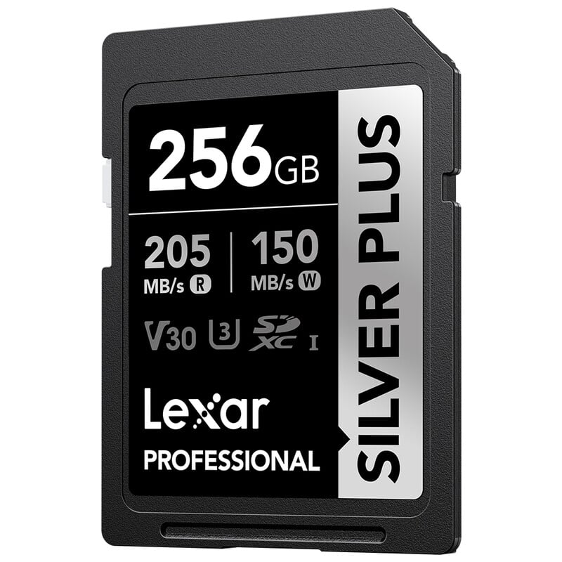 Professional SILVER PLUS SDXC UHS-I V30 256GB 並行輸入品 LSDSIPL256G-BNNNG