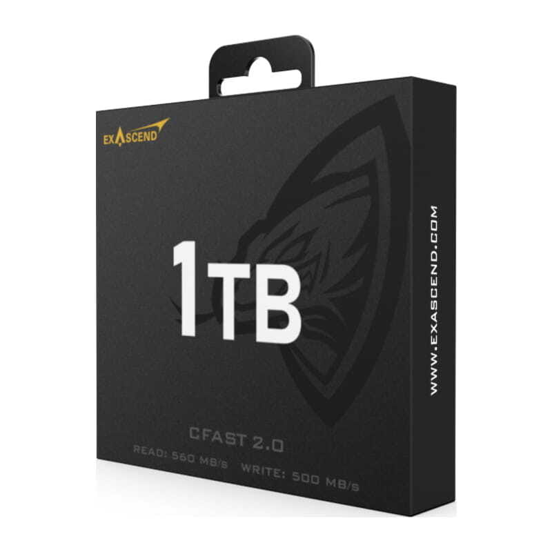 ARCHON & EXASCEND CFAST 2.0 CARD 1TB EXSC3X001TB