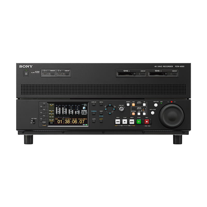 4K XAVCレコーダー PZW-4000
